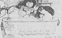 Dante Gabriel Rossetti - Mr. und Mrs. Morris in Bad Ems, ca. 1869